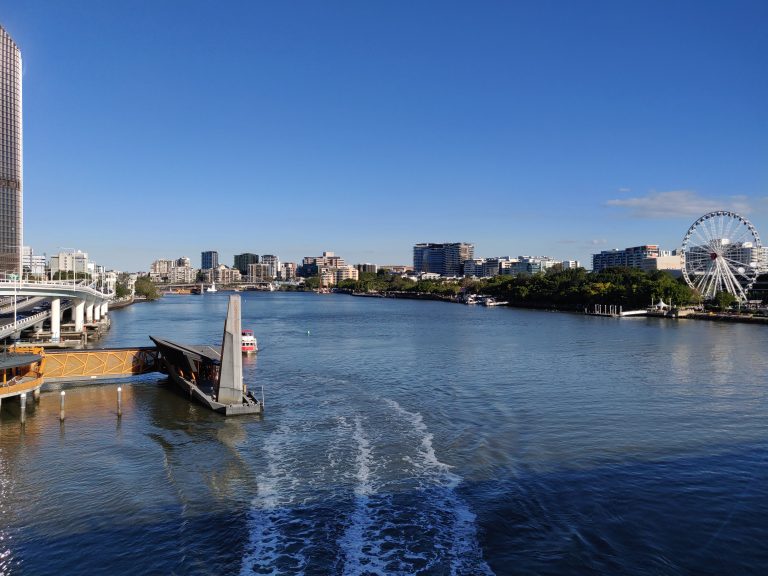 Vue sur la ville de Brisbane
