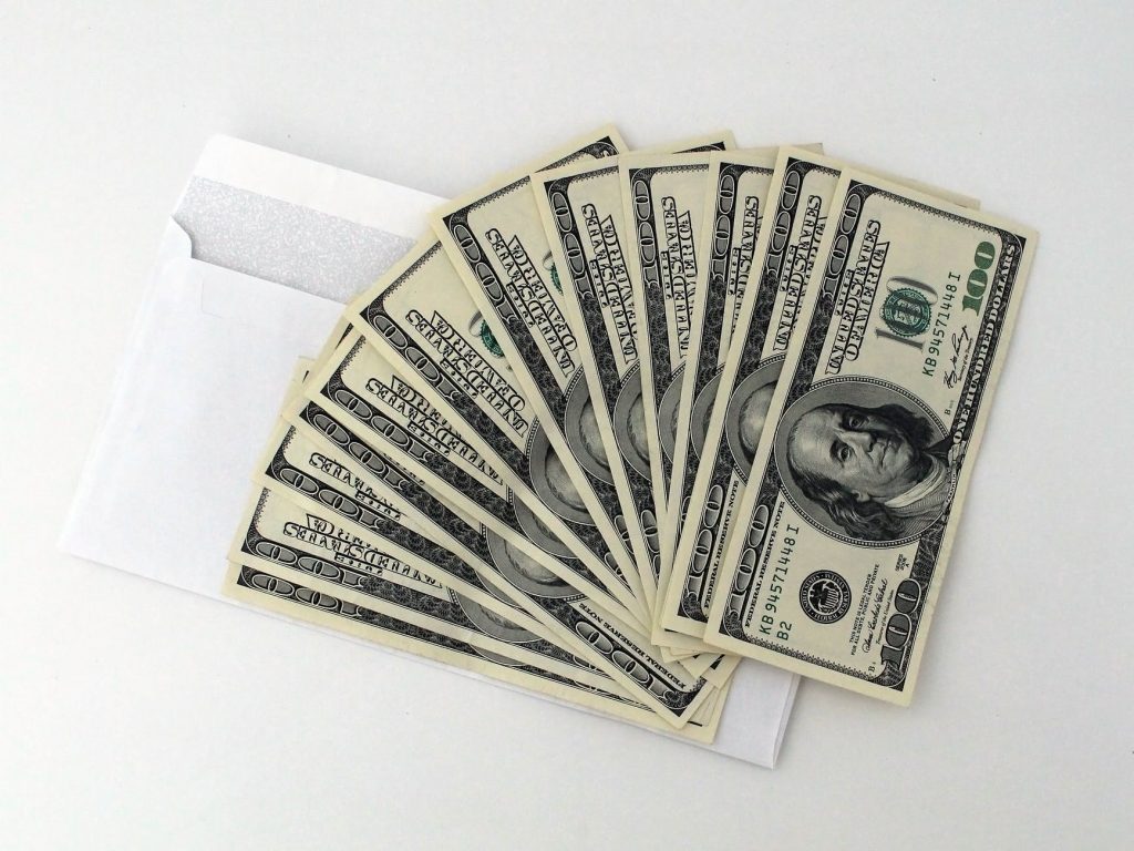 il vous faut des dollars dans vos affaires