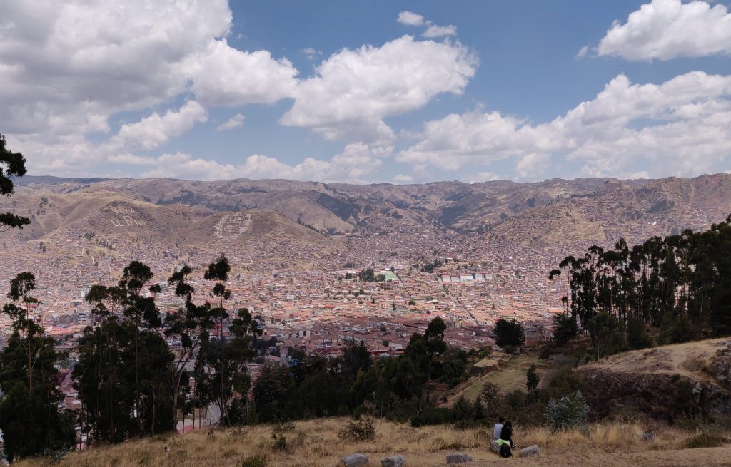 Vue sur la ville de cusco