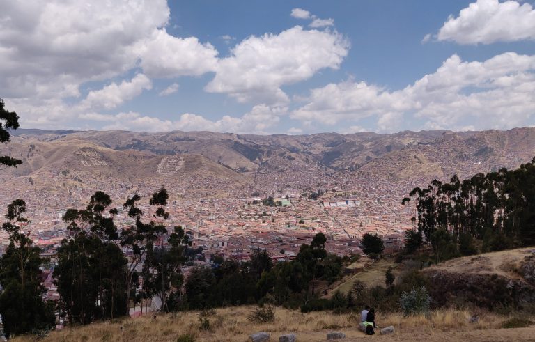Vue sur la ville de cusco