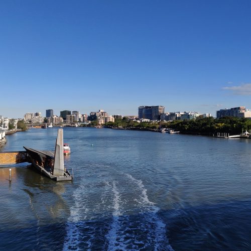 Retour dans la ville de Brisbane